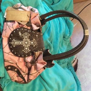 PINK CAMO RT PURSE